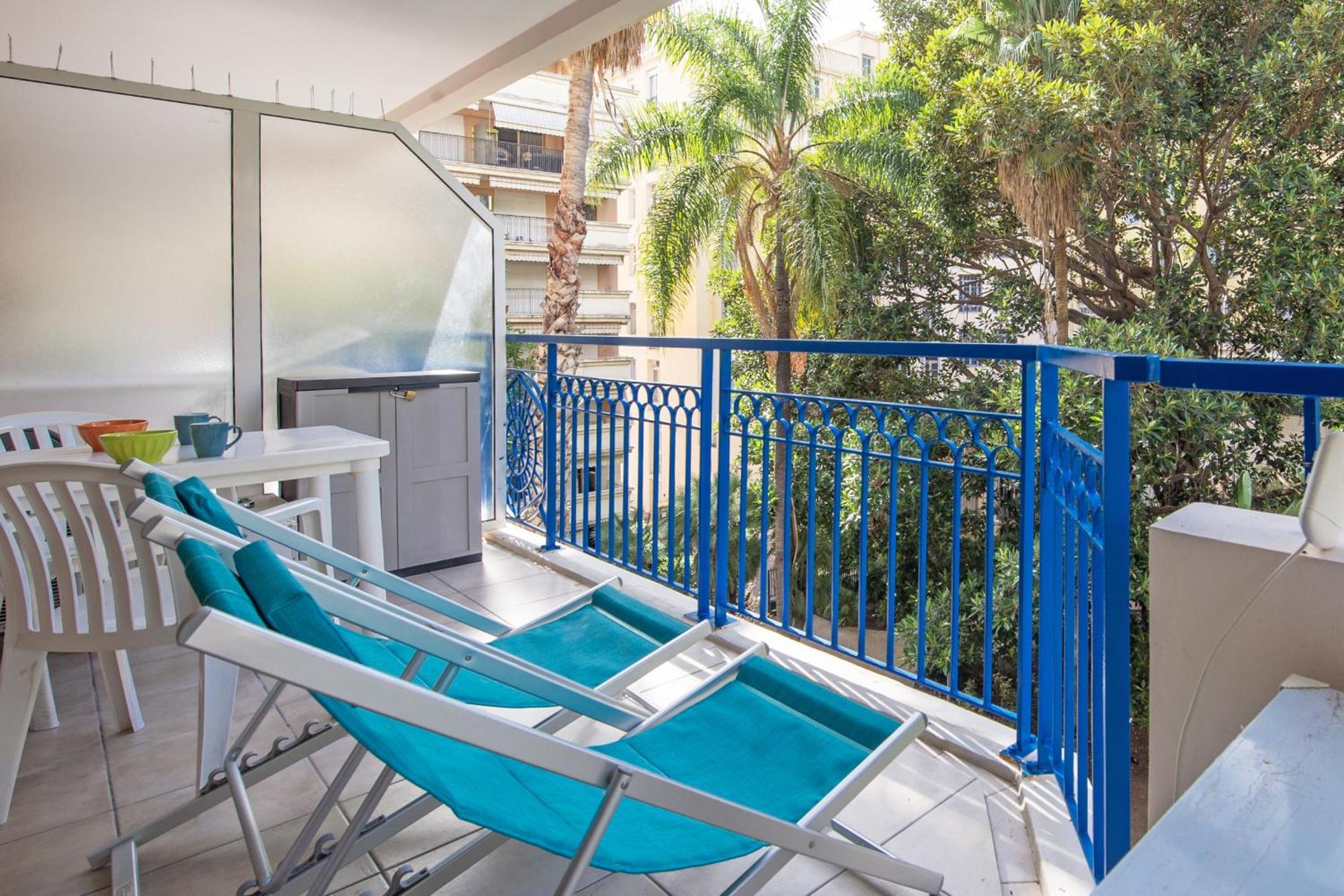 "Aux Rivages Du Parc" Plein Centre, Calme, Plage Menton Exterior foto