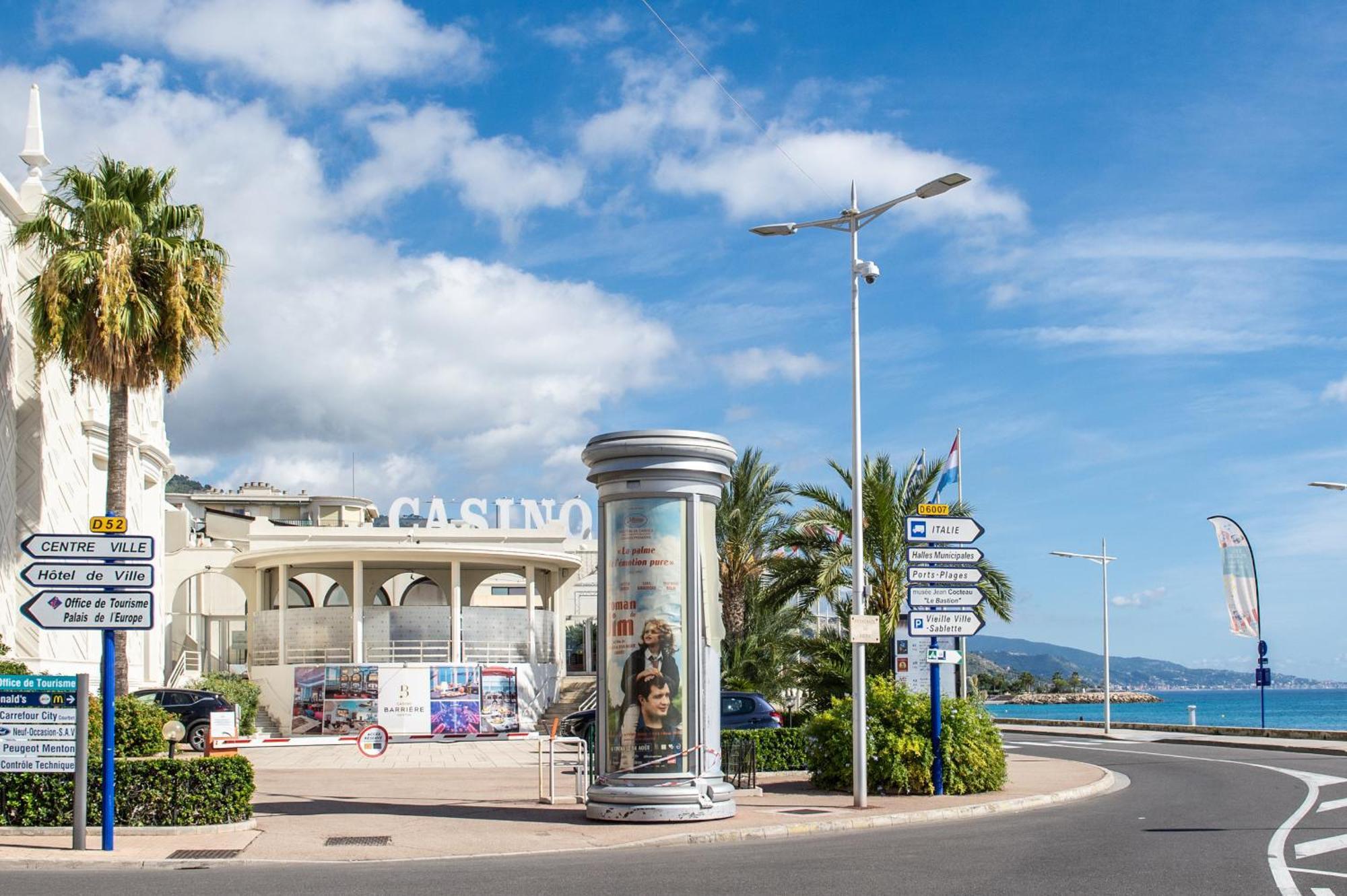 "Aux Rivages Du Parc" Plein Centre, Calme, Plage Menton Exterior foto